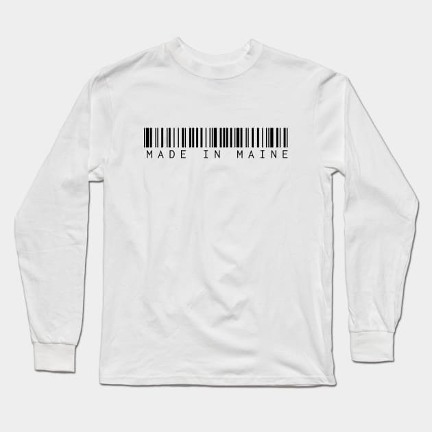 Made in Maine Long Sleeve T-Shirt by Novel_Designs